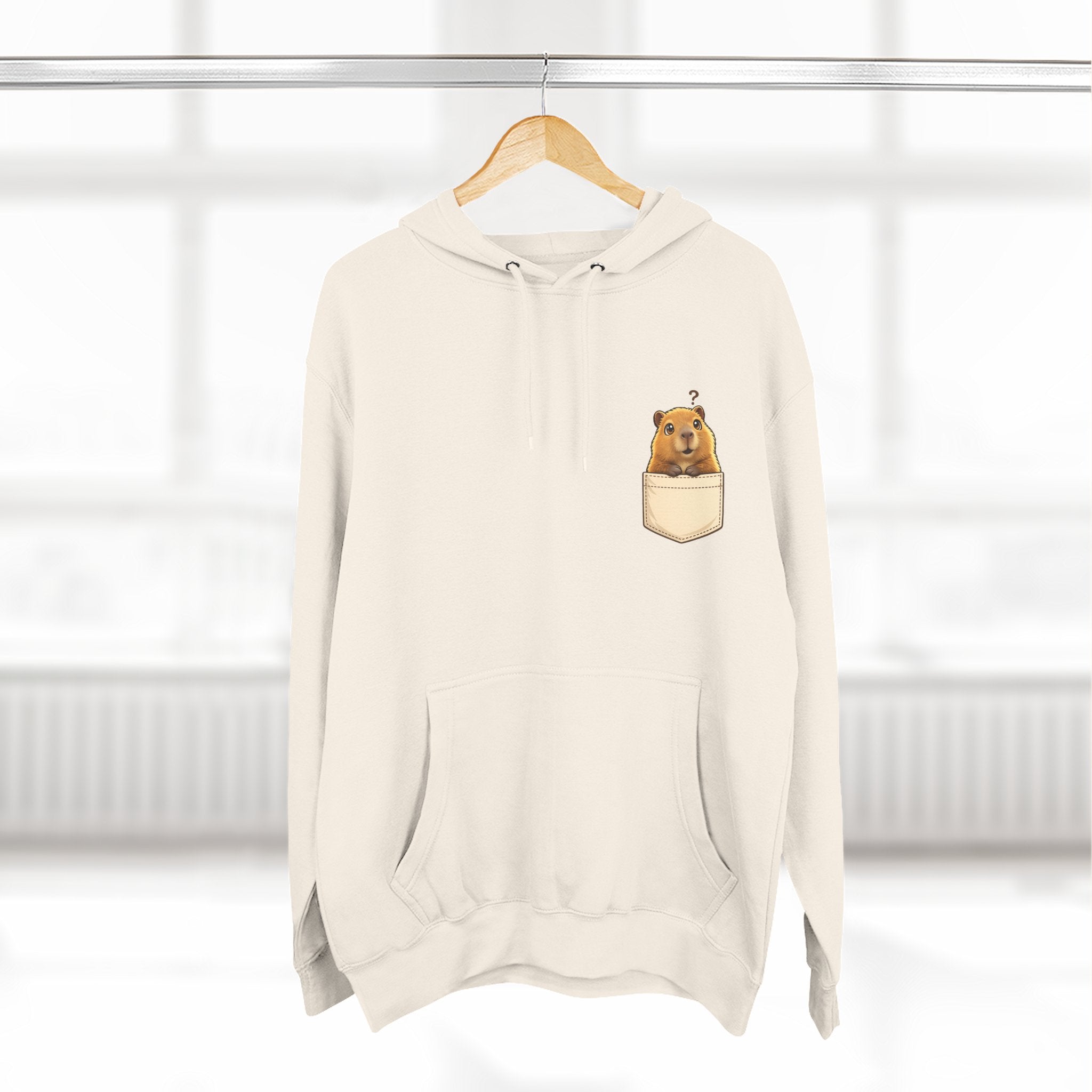 Curious Bashii Hoodie “Curious, Not Clueless” Unisex Fleece