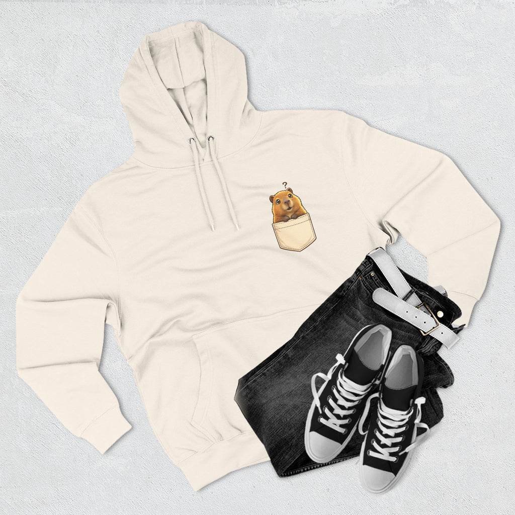 Curious Bashii Hoodie “Curious, Not Clueless” Unisex Fleece