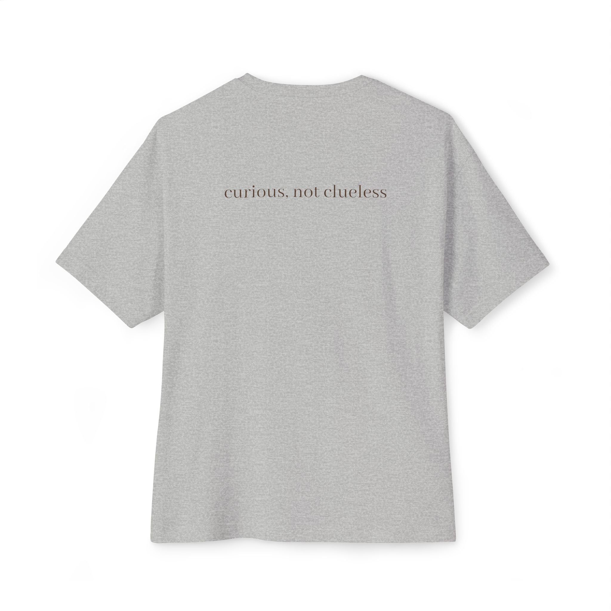 Curious Bashii Pocket Tee “Curious, Not Clueless” Unisex T-Shirt