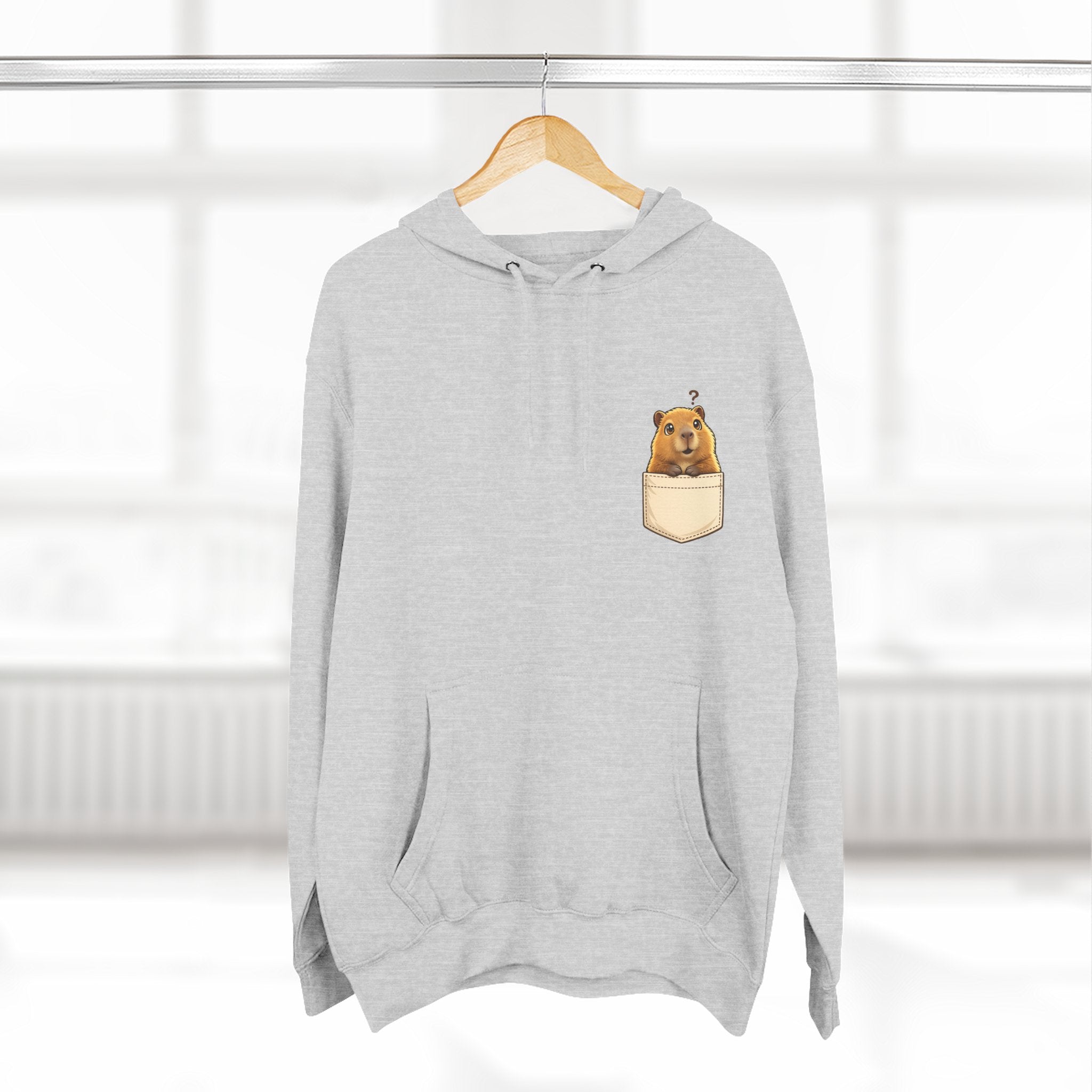 Curious Bashii Hoodie “Curious, Not Clueless” Unisex Fleece