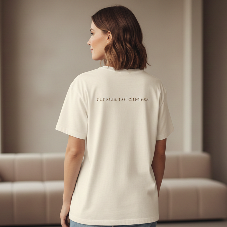 Capybara Pocket Tee Back - Natural