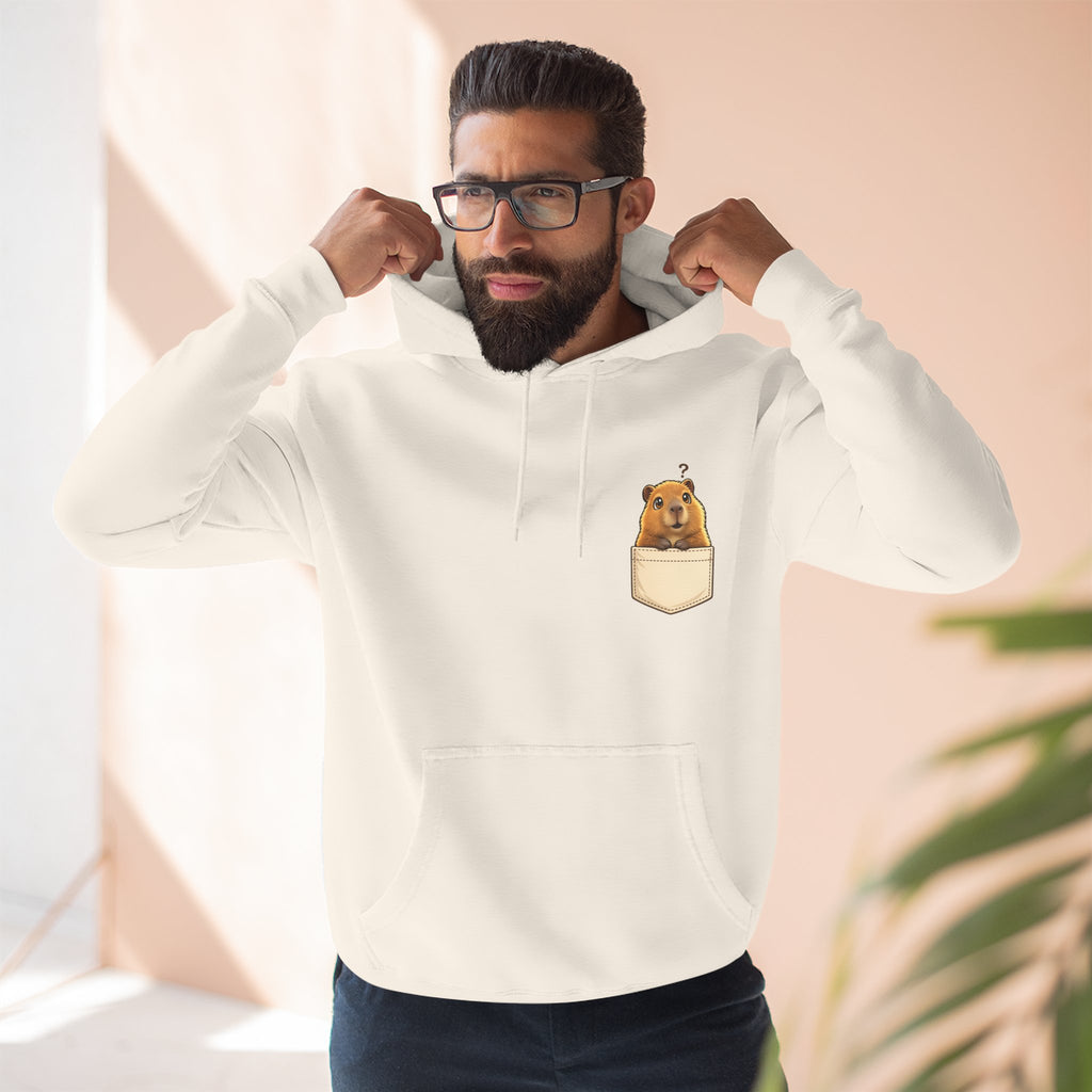 Curious Bashii Hoodie “Curious, Not Clueless” Unisex Fleece