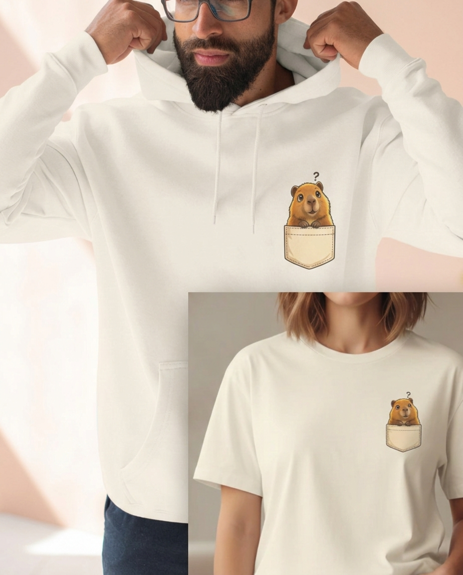 The Curious Set — Sandshell Hoodie + Tee Bundle